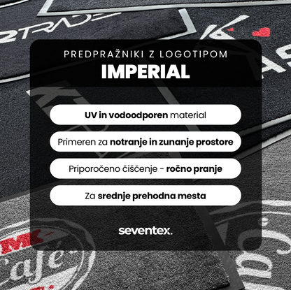 Predpražniki z logotipom
