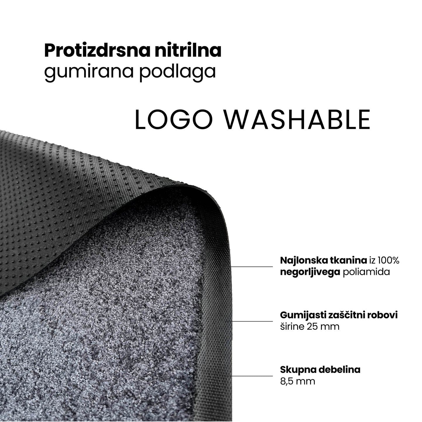 Podjetniški logo tepih za recepcijo