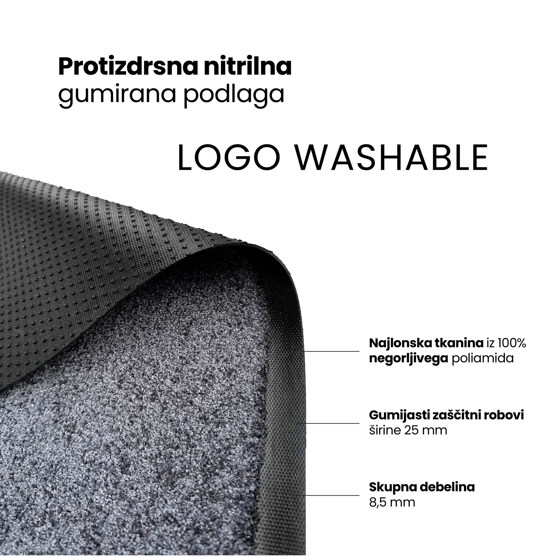 Podjetniški logo tepih za recepcijo