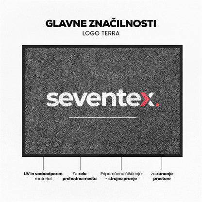 Preproga za hotelski vhod z visokim brandingom