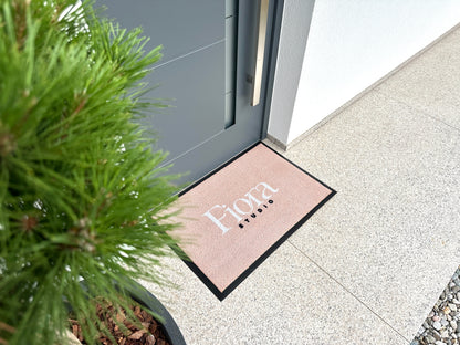 Elegantna vhodna podloga s potiskom